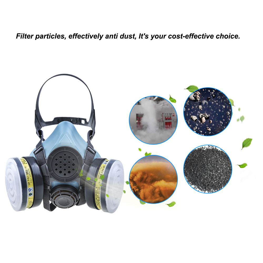 STRONG / ST-M50G-1B Masque À Gaz Respirateur Double Filtre Demi 