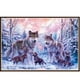 thumbnail image 2 of 5D Diy espacio León Lobo ganado diamante pintura diamantes de imitación bordado Animal imagen hogar decorativo punto de cruz Scienceny JJ14133-03, 2 of 6