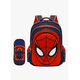 thumbnail image 1 of Estudiante Mochila Infantil Spider-man Con Estuche Lápices Azul Oscuro Mochila Escolar Impermeable Para Niños, 1 of 4