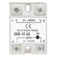 thumbnail image 1 of Module relais statique SSr 10 AA 10 A, entrée AC-AC 90-250 V AC, sortie 24-480 V AC, 1 of 4