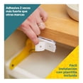 thumbnail image 4 of Seguro Adhesivo para Puertas y Cajones 4pzs Safety 1st Blanco, 4 of 4