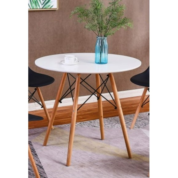Round Lacquered Eiffel 4 Person Table