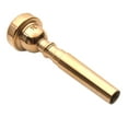 thumbnail image 1 of Eccomum Trumpet Mouthpiece Musical Instrument Accessories Gold Plated 7C, 1 of 7