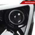 thumbnail image 3 of Switchback LED C-Bar Projector Headlights (Glossy Black Housing/Clear Lens) Made for and Compatible with 2006-2008 Dodge RAM 1500/ 2006-2009 2500 3500, 3 of 4