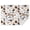 Dachshund Dog Boston, variant on Dalmatian Corgi Bulldog Rectangle Tablecloth 60"x84",Waterproof Polyester Rectangle Table Cloth, Wipeable Spillproof Polyester Tablecloth for Dining, Camping, Indoor and Outdoor