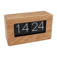 thumbnail image 2 of Reloj Digital Abatible Hacia Abajo, Reloj De Escritorio Minimalista Con Tapa, Vintage Innovador Para Dormitorio, 2 of 8