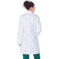 thumbnail image 1 of Landau Women's Essential Lab Coats Classic Relaxed Fit Breathable Fade Resistant 5 Pockets Button Full-Length Notebook Lab Coat Scrub, Style 3165, 1 of 5
