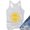 White, variant on Tops for Women Sleeveless Summer Tank Top Boho Floral Racerback Cami Tops Cute Sleeveless Graphic Tanks (Drak Gray L)