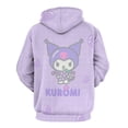 thumbnail image 5 of Kuromi And My Melody Hoodie 3D Print Pullover Hooded Long Sleeve Sweatshirts Tops Blouse with Pocket for Mens Womens, 5 of 6