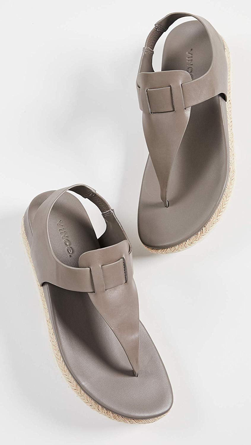 flint espadrille thong sandal