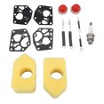 thumbnail image 1 of Mower Spark Plug, Reliable Performance 2 Packs Mower Repair Kit  For Lawn Mower, 1 of 8