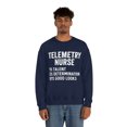 thumbnail image 4 of Telemetry Nurse Sweatshirt, Gifts, Sweater Shirt, 4 of 9