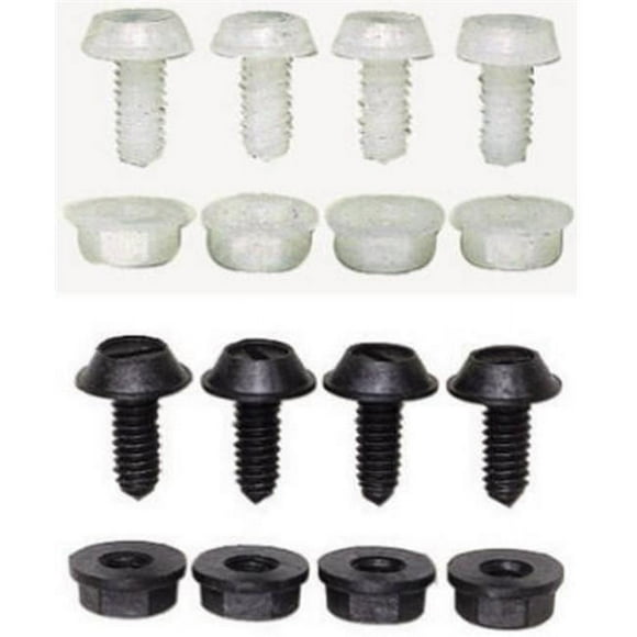 Unique Accessories 93332 4 Pack- License Fastener