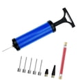 thumbnail image 1 of S SERENABLE Ball Pump Set 20cm Supplies Inflating Hand Pump for Soccer Volleyball Sports Blue, 1 of 9