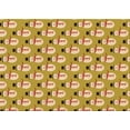 thumbnail image 1 of Ahgly Company Machine Washable Indoor Rectangle Transitional Chrome Gold Yellow Area Rugs, 7' x 10', 1 of 7