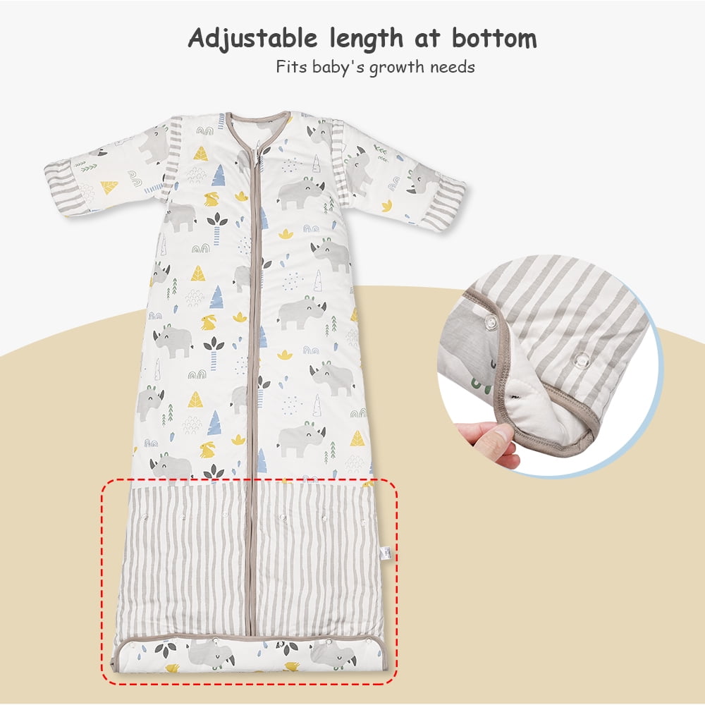 Baby wearable blanket with sleeves sale