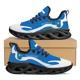 thumbnail image 1 of Zapatos casuales cómodos de suela suave para hombre, zapatos planos vulcanizados con estampado de la bandera de Nicaragua para exteriores, zapatillas clásicas transpirables, calzado deportivo, 1 of 6