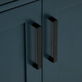 thumbnail image 5 of Ariel Hepburn 43 In. Left Offset Rectangle Sink Vanity With White Quartz Countertop In Midnight Blue, 5 of 9