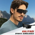 thumbnail image 6 of KALIYADI Polarized Sports-Sunglasses Men Cycling-Sunlasses: Lightweight Running Sun Glasses UV400 Protection Golf Fishing, 6 of 7