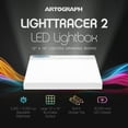 thumbnail image 2 of Artograph LightTracer 2 LED Lightbox, 12" x 18" Drawing Board with Storage, 2 of 12