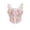 Pink, variant on Elegant Corset Top for Women Floral Print Bustier Historical and Events Purple XXL