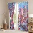 thumbnail image 3 of Homewish Xmas Nutcracker Blackout Curtains Set of 2 (52x84 Each) for Teens Boys Girls,Pink White Window Curtains,Merry Christmas Curtains and Drapes,Super Cozy Room Decor, 3 of 6