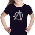thumbnail image 1 of LA Pop Art Girl's Word Art T-shirt - GREAT ALL TIME PUNK SONGS, 1 of 2