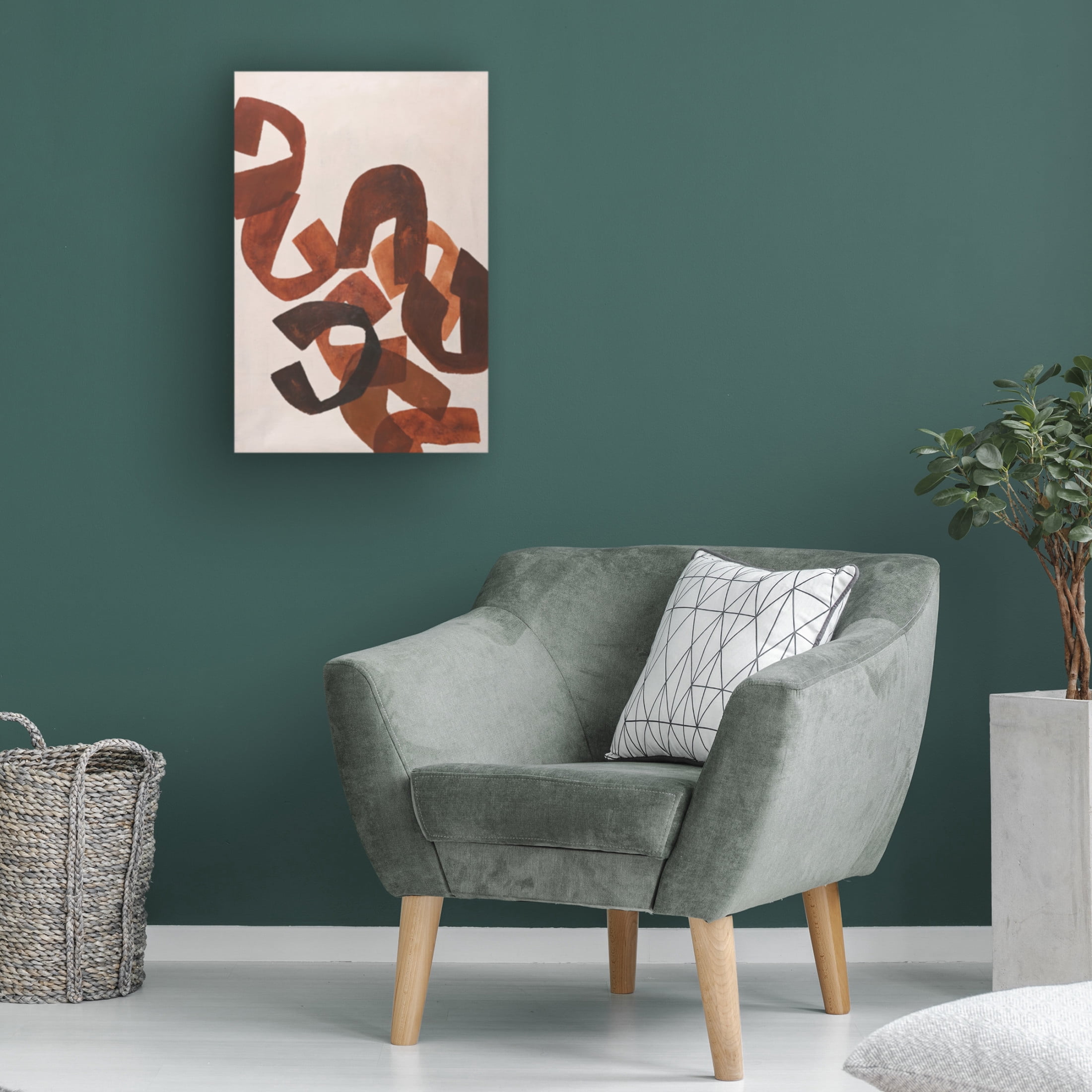 Canvas Wall Art - Design Fabrikken 'Illumination' Wall Art for Living Room, Bedroom, or Office Décor by Trademark Fine Art - 16 x 24 Inches