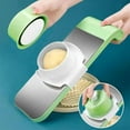 thumbnail image 5 of LANFENG Multifunctional Vegetable Cutter, Portable Mandoline Slicer for Kitchen, Adjustable Vegetable Cutter with Stainless Steel Blades, 5 of 7