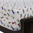 thumbnail image 2 of Holiday Time 4-Piece Holiday Friends Flannel Sheet Set, Queen, 2 of 5