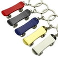 2 Pcs Skateboard Key Ring for Car Hanging Keychains Car Pendant