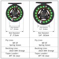 thumbnail image 4 of Fishing Reel,2 1bb Arbor Alloy Reel With Reel Alloy 1bb Arbor Reel 85mm, 4 of 7