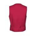 thumbnail image 3 of "BEST TUXEDO" Men's Formal, Wedding, Prom, Homecoming, Tuxedo Vest, Bow-tie - Fuchsia, 3 of 3
