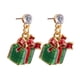 thumbnail image 1 of Par Caja de de Navidad Colgante Pendiente Oreja Stud Boda Baile de Navidad, 1 of 8