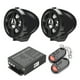 thumbnail image 1 of Alarma antirrobo para motocicleta sistema de altavoces compatible con Bluetooth Radio Ehuebsd FM MP3 colores clásicos sistema de sonido duradero Simple, 1 of 8
