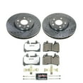 thumbnail image 3 of PowerStop Front Z26 Street Warrior Carbon-Fiber Ceramic Brake Pad and Drilled and Slotted Rotor Kit Fits: CHEVROLET Select Models K8526-26, 3 of 9