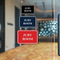 thumbnail image 6 of Signs ByLITA Classic Framed Jury Room Door or Wall Sign Durable ABS Plastic | Laser Engraved | Easy Installation | Courtroom Sign (Blue) - Small, 6 of 9