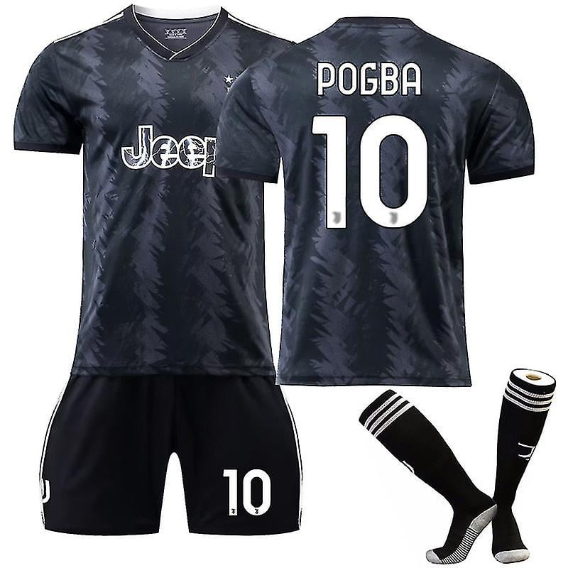 ユベントス POGBA #10 Pogba 10# New Season 22-23 Juventus Away Kids Adults Football