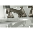 thumbnail image 4 of Kingston Brass KS4468RX Belknap Widespread Bathroom Faucet with Brass Pop-Up, Brushed Nickel, 4 of 8