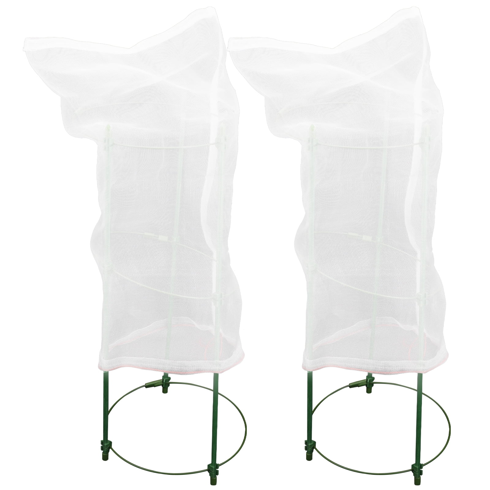 Homemaxs 2 sets of Plant Cages Garden Tomato Cages Stakes Vegetable