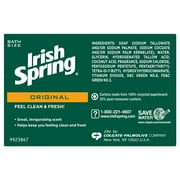 Irish Spring Deod orant Soap Original Scent - 20 ct