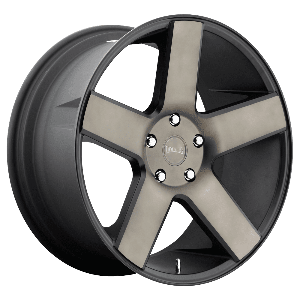 24" Inch 6x139.7 Wheel Rim DUB 1PC S116 BALLER 24x10 +31mm Black Tint