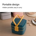 thumbnail image 2 of HBYJLZYG Double-layer Portable Lunch Box With Lid Lunch Box Heatable Lunch Box Student Lunch Box, 2 of 5