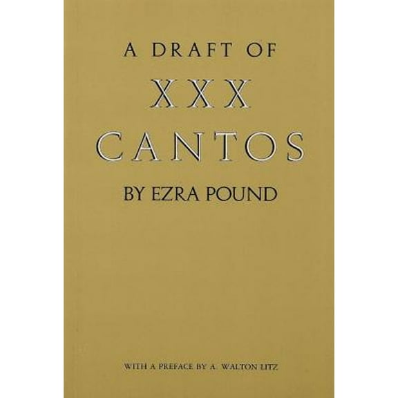 New Directions Paperbook: Draft of XXX Cantos (Paperback)