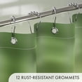 thumbnail image 5 of Shower Curtain Green, 72x72 Washable Cloth Ombre Sage Green Shower Curtains for Bathroom, Fabric Rustic Farmhouse Shower Curtain Set with Hooks, Modern Camper RV Dorm Stall Shower Curtain, 5 of 6