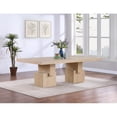 thumbnail image 5 of Meridian Furniture Anzio Oak Veneer Dining Table, 5 of 31