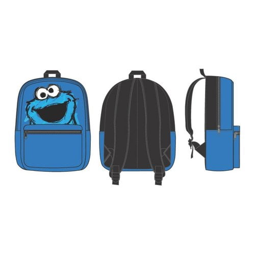 Sesame Street Cookie Monster Backpack, Blue