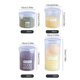 thumbnail image 3 of Stackable Transparent Food Containers Leakproof Plastic Canisters for Rice Beans Storage Kitchen Gadget Multicolor, 3 of 4