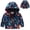 Pink, variant on Kids Cartoon Graphic Zip-Up Hooded Jacket, Lightweight Windbreaker for Boys and Girls, Hooded Casual Jacket with Pockets, Fun Character Print Zip-Up Hoodie