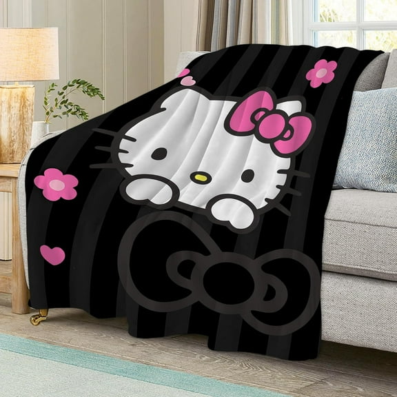 Cartoon Cute Cartoon Throw Blanket Super Soft Cover Flannel Cozy for Kids Girls Sofa Bedding Living Room Decor40x50in